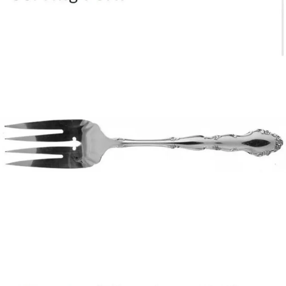 Oneida 1881 Rogers FLIRTATION 1959 Server Set 4 Piece Ladle, Fork, 2 Spoons